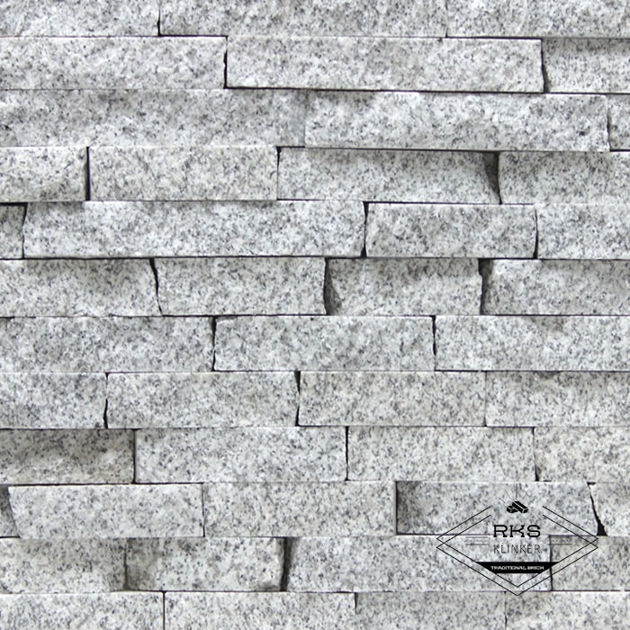 Фасадный камень Горбушка (лапша) — Гранит Белла Уайт в Воронеже
